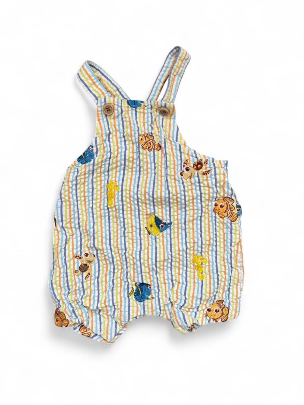 BoxLunch Striped Nemo Shortalls